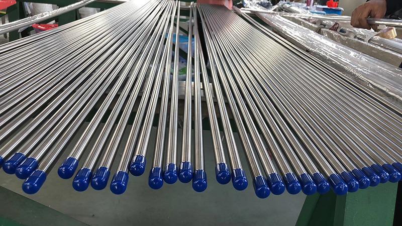 Bright annealed stainless hydraulic tube
