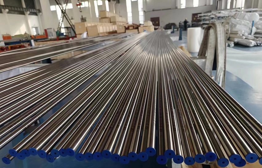 High-strength duplex stainless-steel tube